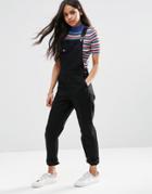 Brave Soul Denim Jumpsuit - Black