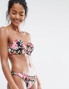 Floozie Rose Underwire Bikini Top - Multi