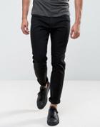 Cheap Monday Audiac Regular Taper Jeans Deep Black - Black