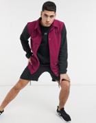 Under Armour Coach Jacket In Purple
