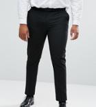 Asos Design Plus Skinny Suit Pants In Black - Black