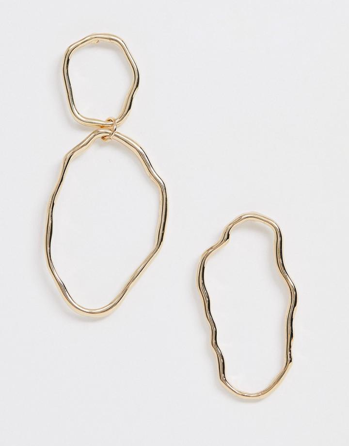 Weekday Mix Match Earrings In Gold - Gold