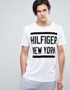 Tommy Hilfiger Denim Large Logo T-shirt - White