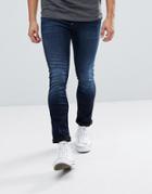 G-star Revend Super Slim Jeans Darkwash - Navy