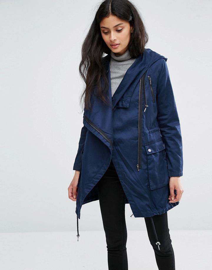 Only Navy Parka - Blue