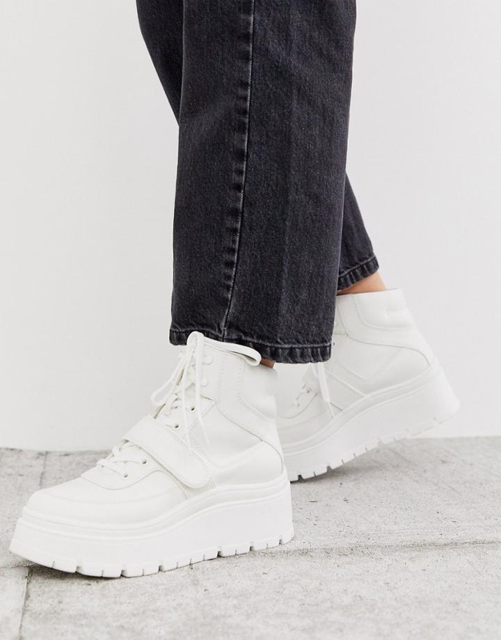 Call It Spring By Aldo Rollerbabes Platform Chunky Sneakers In White