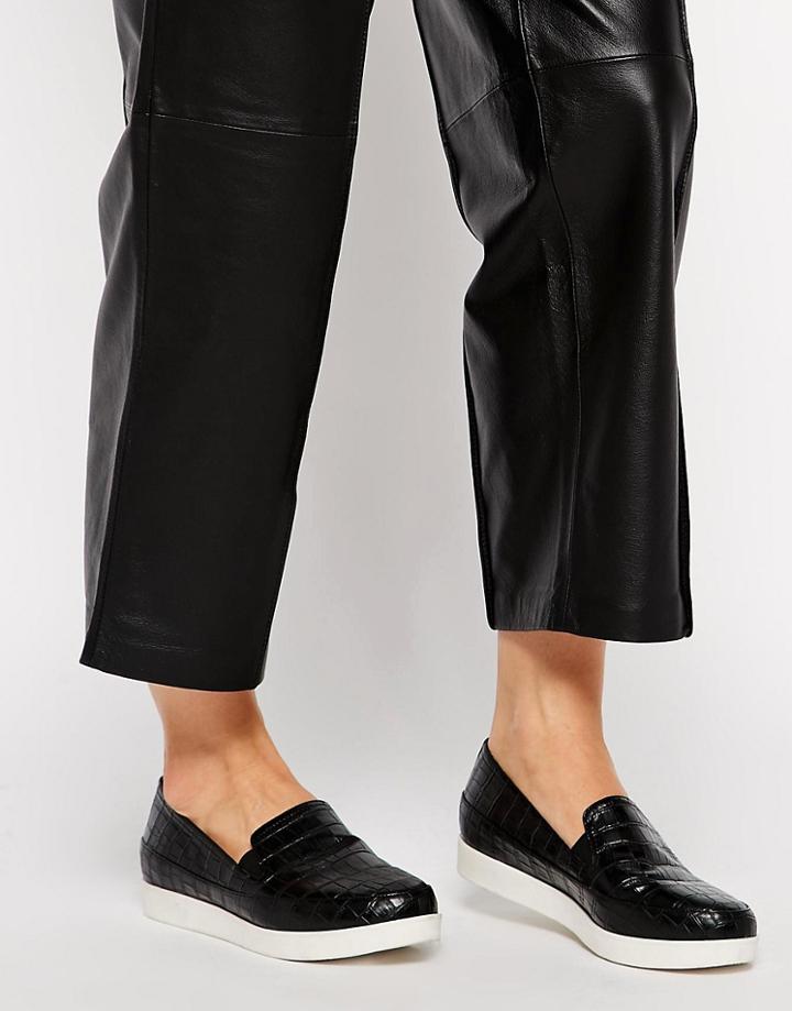 Asos Molly Rose Flatform Shoes - Black