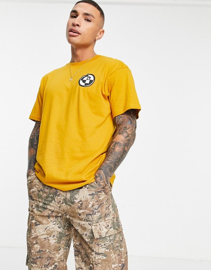 Carhartt Wip Range T-shirt In Yellow