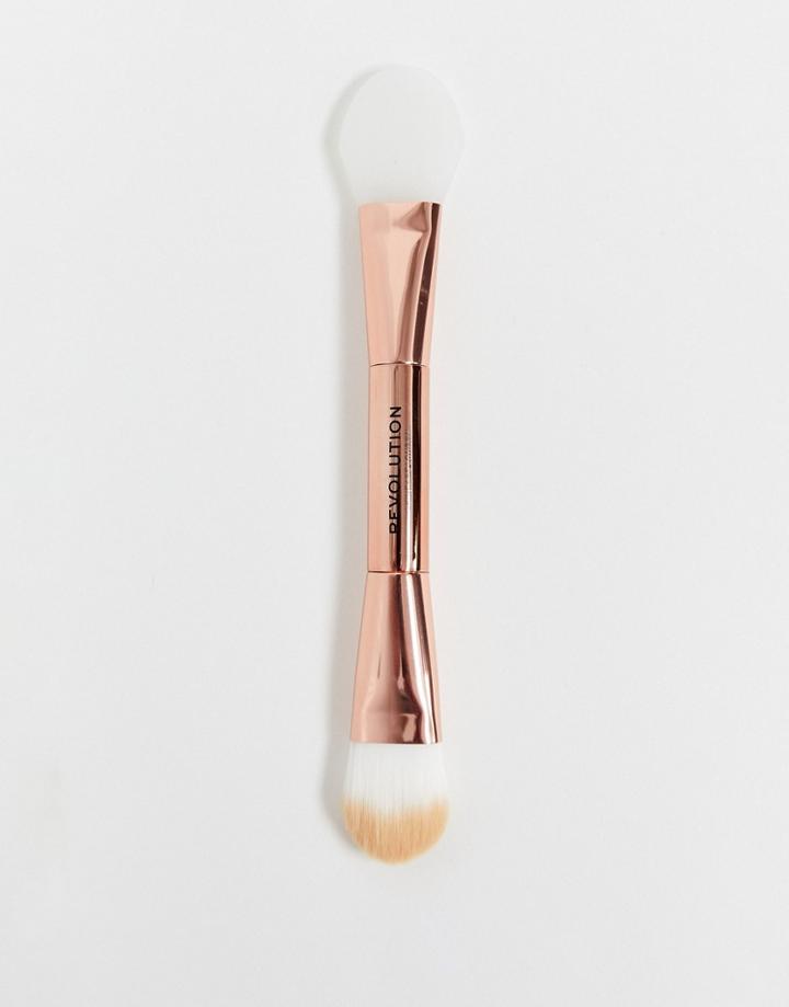 Revolution Skincare Double Ended Masking Brush-no Color