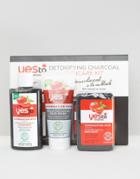 Yes To Tomatoes Detoxifying Charcoal Skin Care Kit - Clear