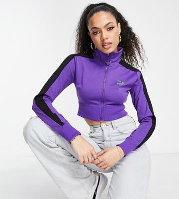 Puma X Dua Lipa Track Top In Purple