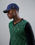 Lyle & Scott Golf Tour Cap In Navy - Navy