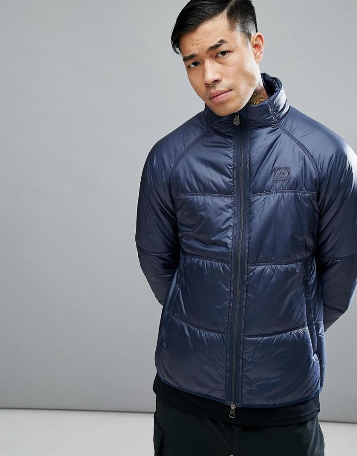 66o North Vatnajokull Primaloft Collar Jacket In Navy - Navy
