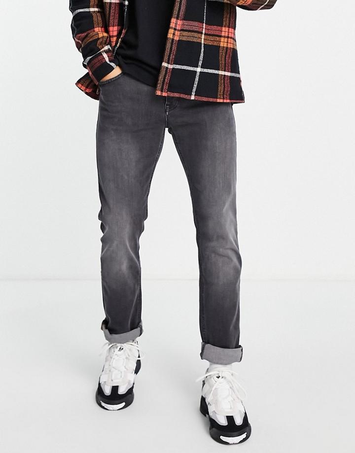 Boss Delaware Slim Fit Jeans In Grey