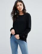 Vero Moda Long Sleeve Top - Black