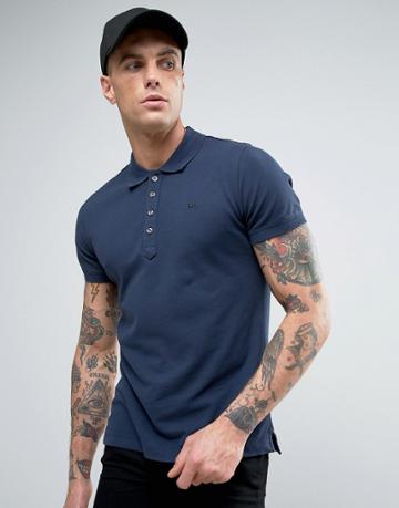 Diesel T-heal Polo - Navy