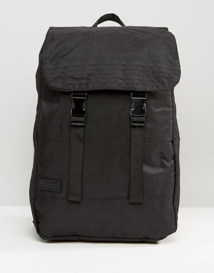 Dead Vintage Commuter Nylon Backpack - Black
