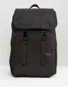 Dead Vintage Commuter Nylon Backpack - Black