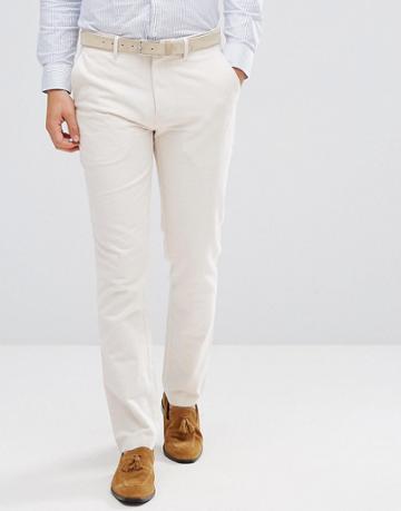 Farah Smart Tapered Chino - White