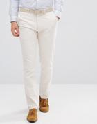 Farah Smart Tapered Chino - White