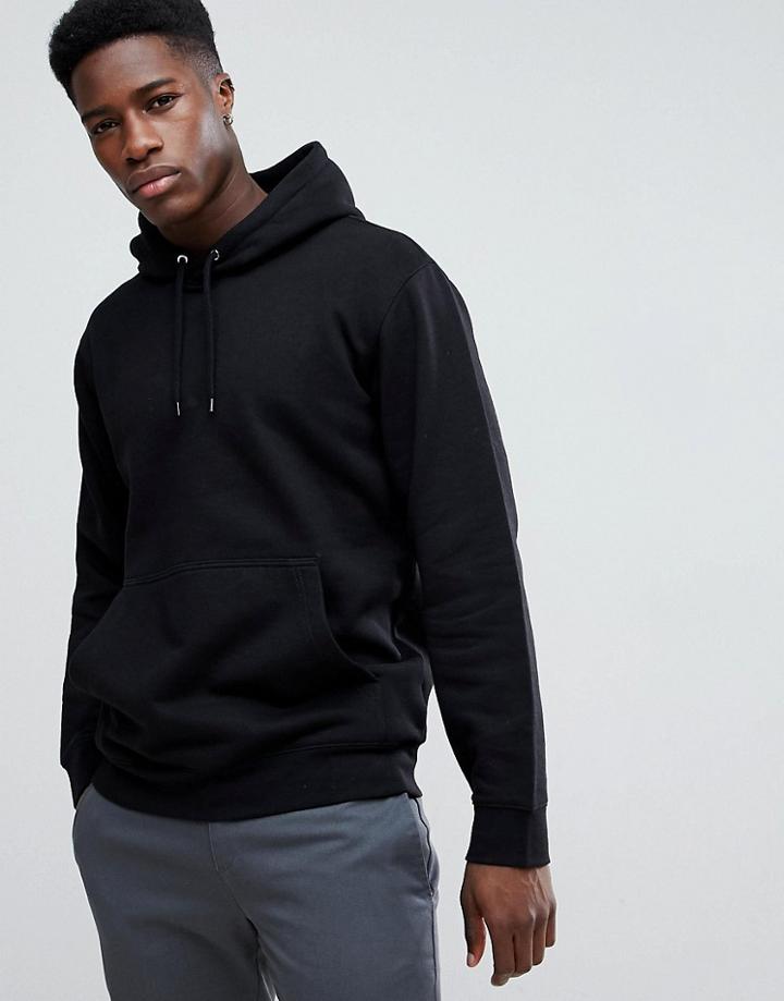 Weekday Hawk Hoodie Black - Black