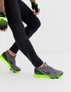 Nike Vapormax Flyknit Sneakers In Gray