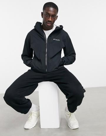 Columbia Omni-tech Ampli-dry Jacket In Black