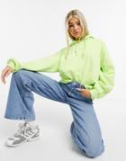 Adidas Originals 'cozy Comfort' Oversized Hoodie In Frozen Yellow