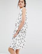 Just Female Fly Sleeveless Top With High Neck - Cream