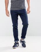 Ldn Dnm Slim Fit Jeans In Washed Blue Rinse - Blue