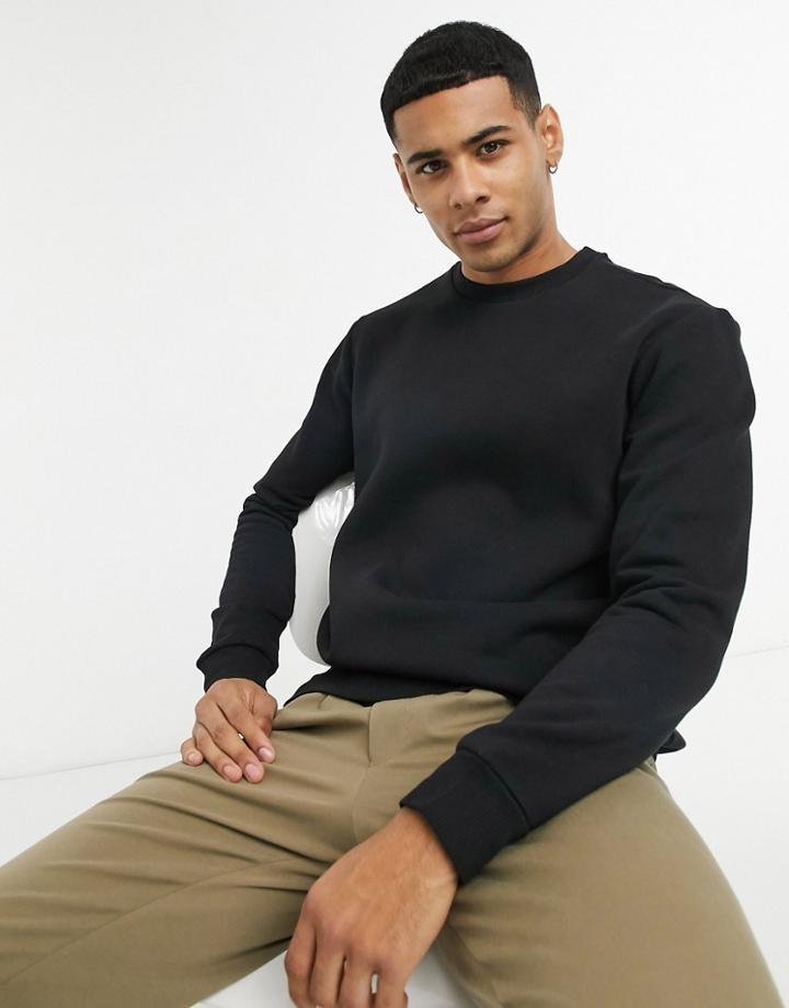 Only & Sons Sweatshirt In Black