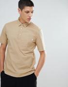 For Regular Fit Shirt With Pocket In Stone - Stone