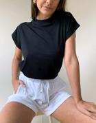 Asos Design Boxy Sleeveless T-shirt In Black