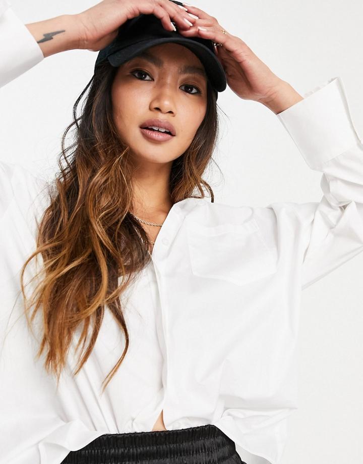 Whistles Oversized Shirt In White
