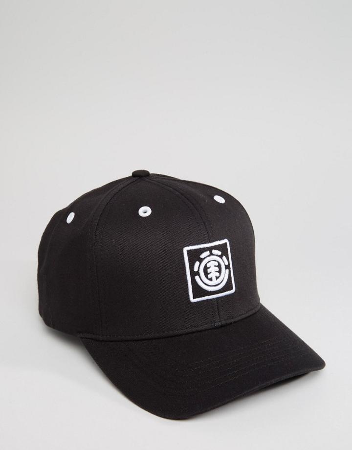 Element Cap Treelogo - Black