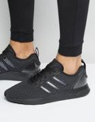Adidas Originals Zx Flux Adv Sneakers In Black S76548 - Black