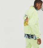 Disney The Lion King X Asos Design Oversized Denim Jacket With Character Back Print-yellow