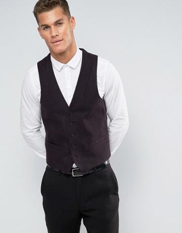 Rudie Alex Burgundy Vest - Red