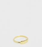 Kingsley Ryan Sterling Silver Gold Plated Gold Tab Ring - Gold