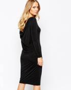 Y.a.s Mariann Long Sleeve Dress - Black