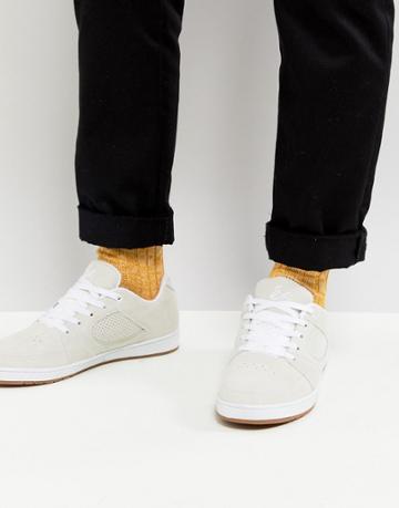 Es Skateboarding Accel Slim Sneaker In White - White