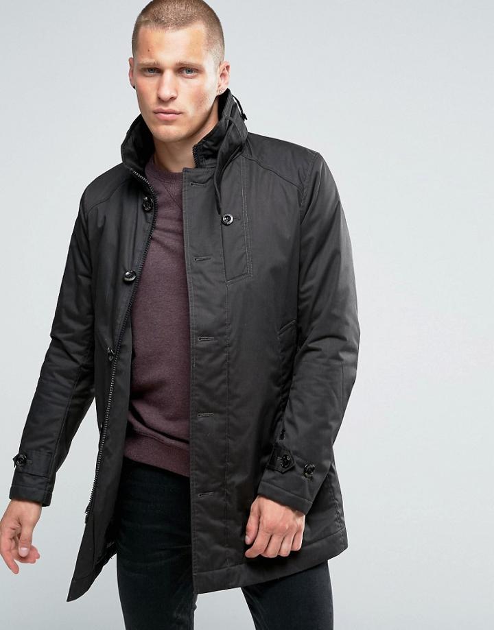 G-star Garber Trench Coat - Black