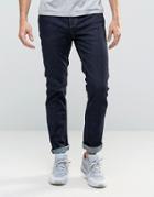 Selected Homme Rinse Wash Jeans With Stretch In Slim Fit - Blue