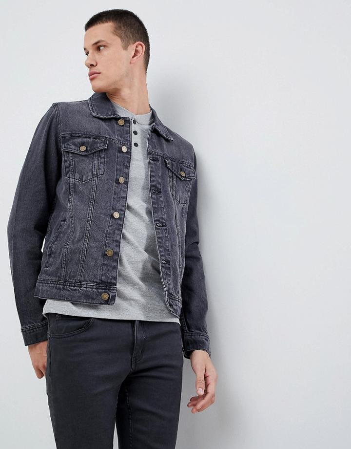 Ldn Dnm Jacket In Black - Black