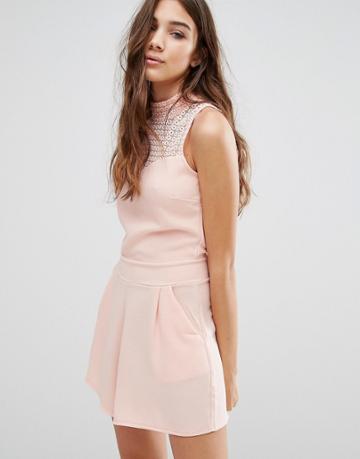Wal G Romper - Pink