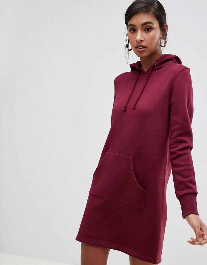 Brave Soul Sweatshirt Dress With Hood