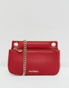 Max & Co Chain Shoulder Bag - Red