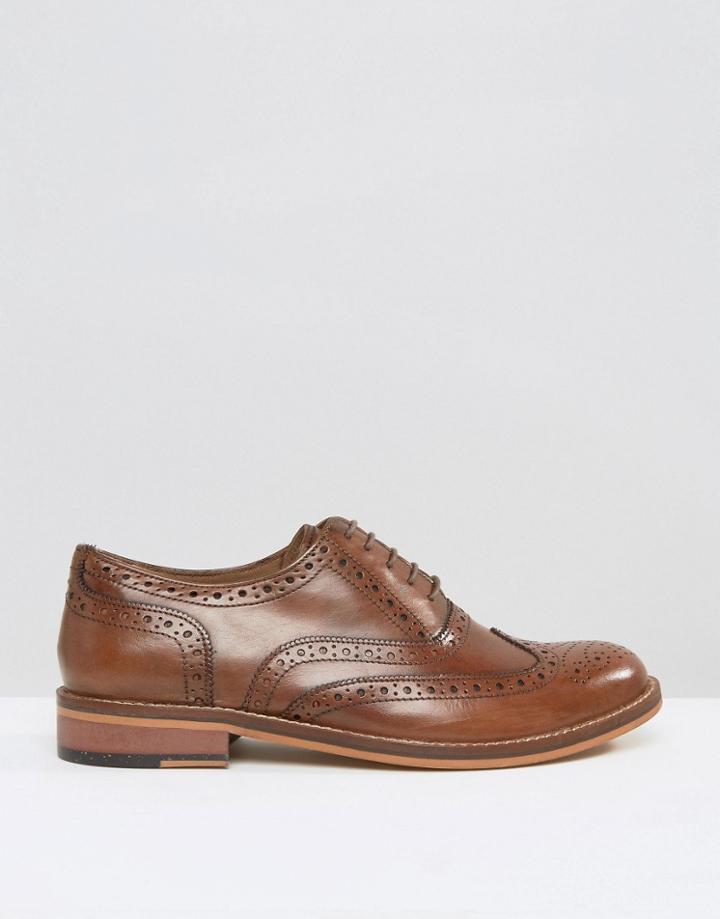 Dead Vintage Brogues Tan Leather - Tan