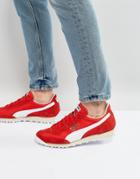 Puma Easy Rider Vtg Sneakers - Red
