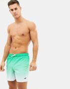 Hollister Ombre Board Swim Shorts - Green